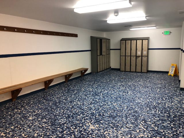 Sudden Valley's locker room
