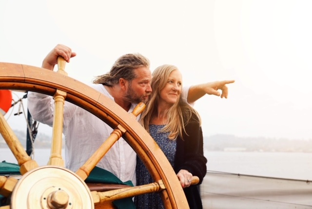 Bellingham's Zodiac Schooner in Bellingham Bay