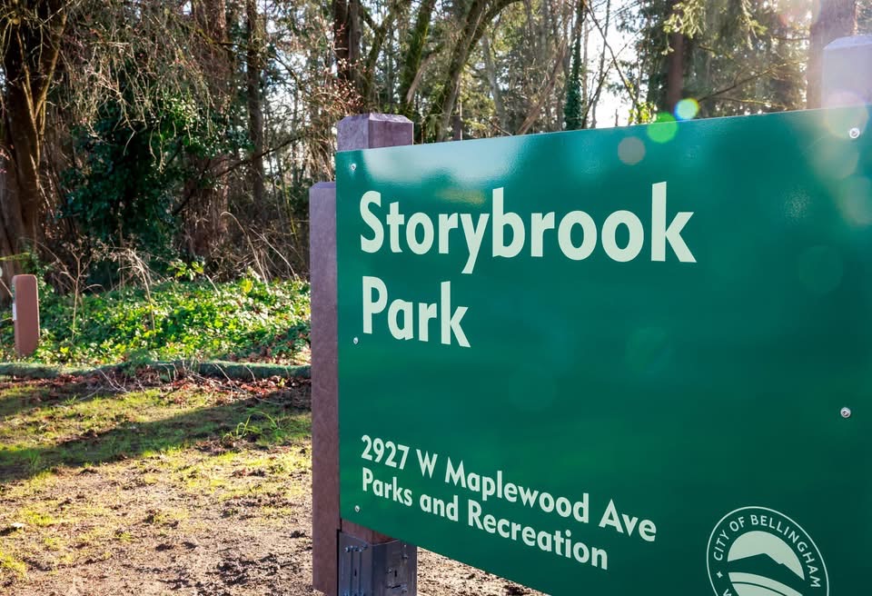 Storybrook Park in Bellingham, Washington's Birchwood neighborhood